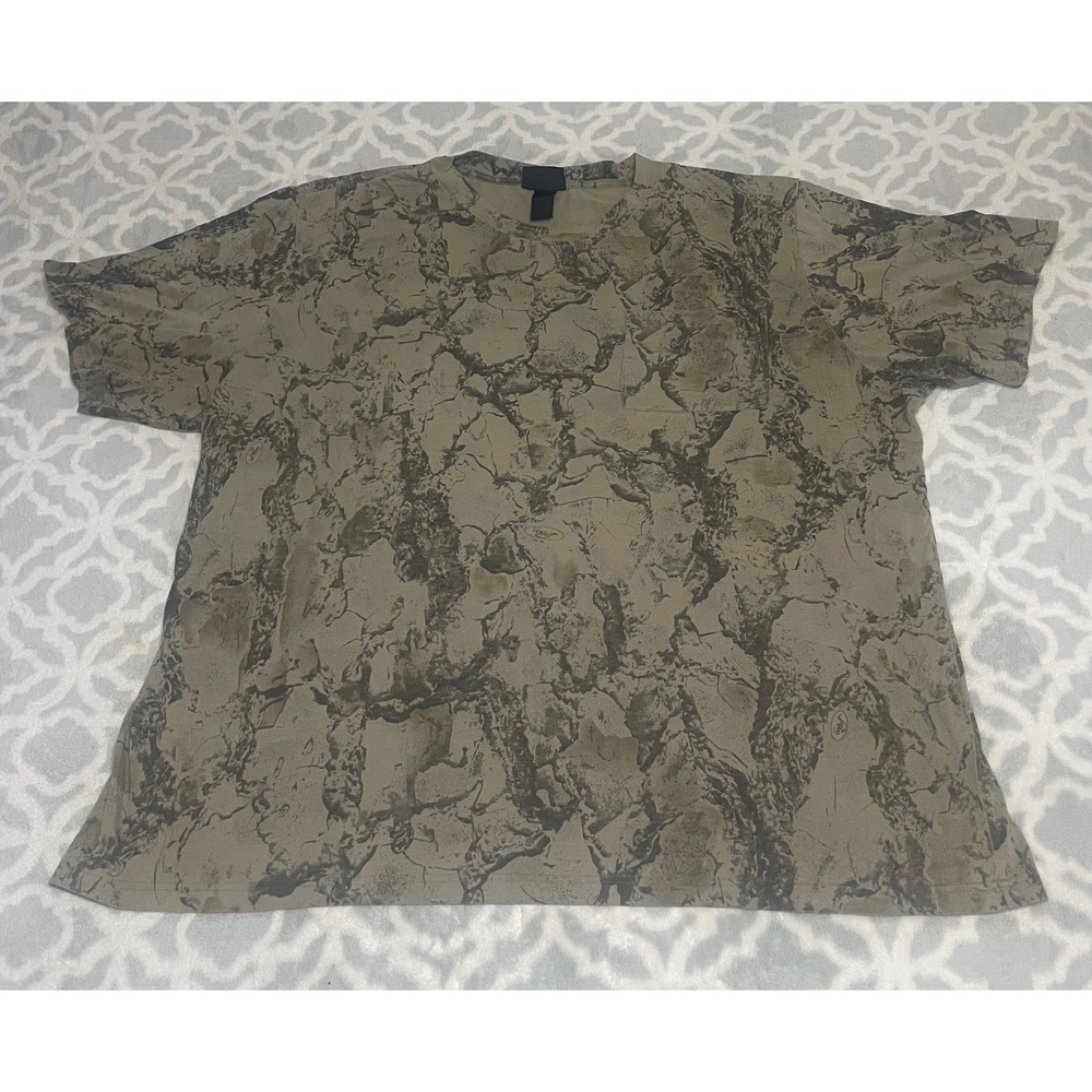 Winchester Rugged Sportsman Outdoors Mens Natural Gear Camo Pocket T-Shirt Brown